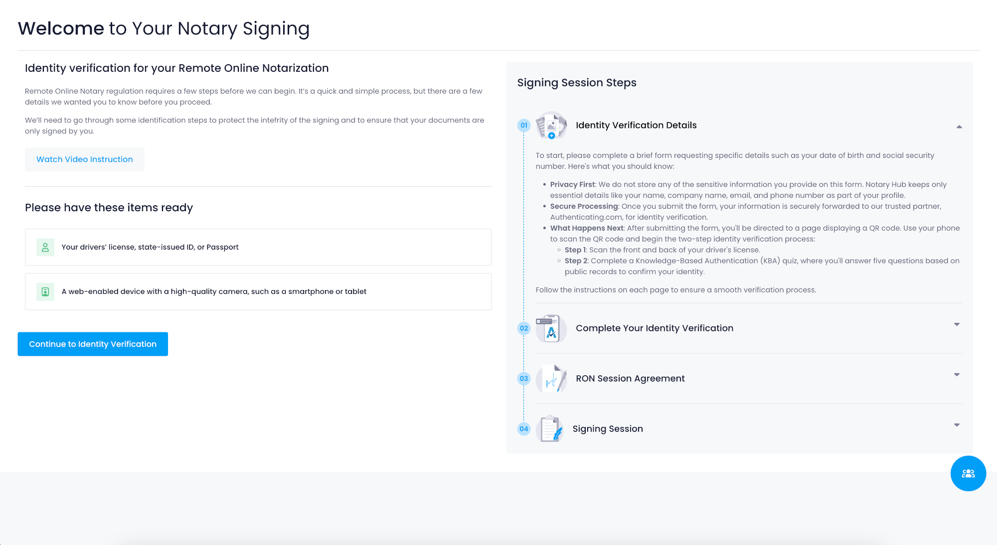 Welcome to Signing
