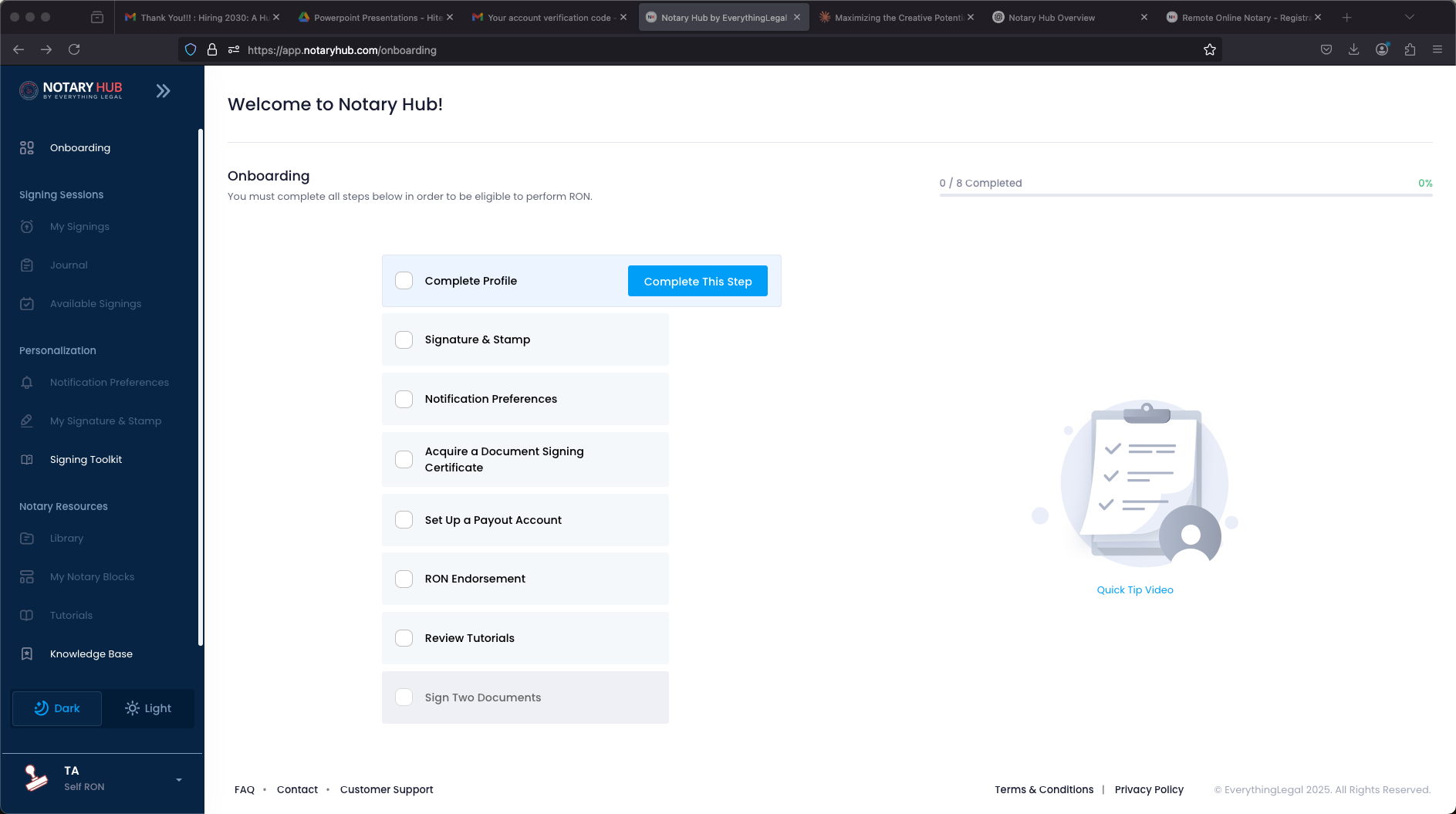 Onboarding