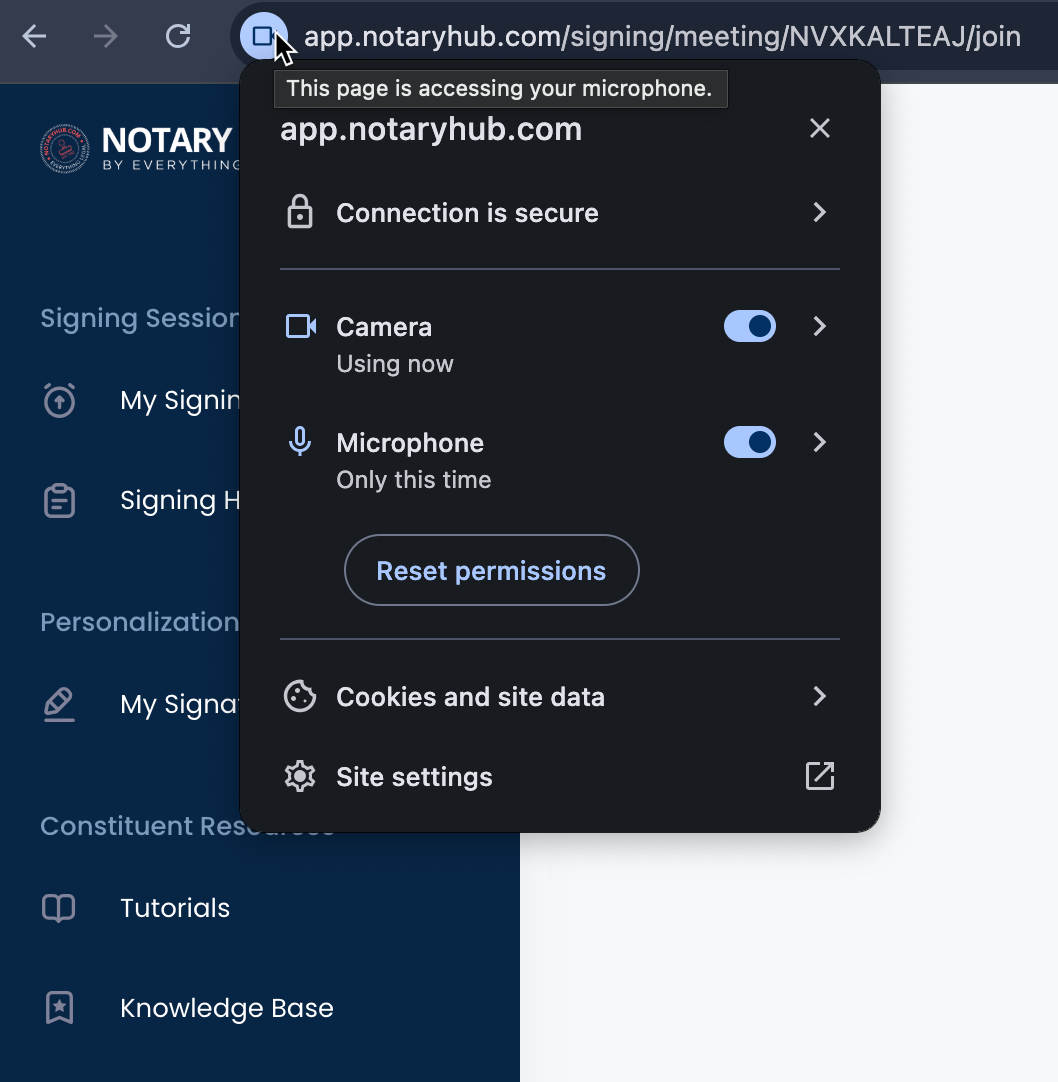 Permissions