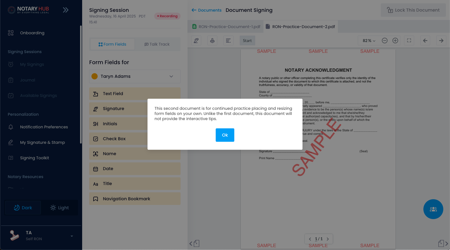 Second Sample Document
