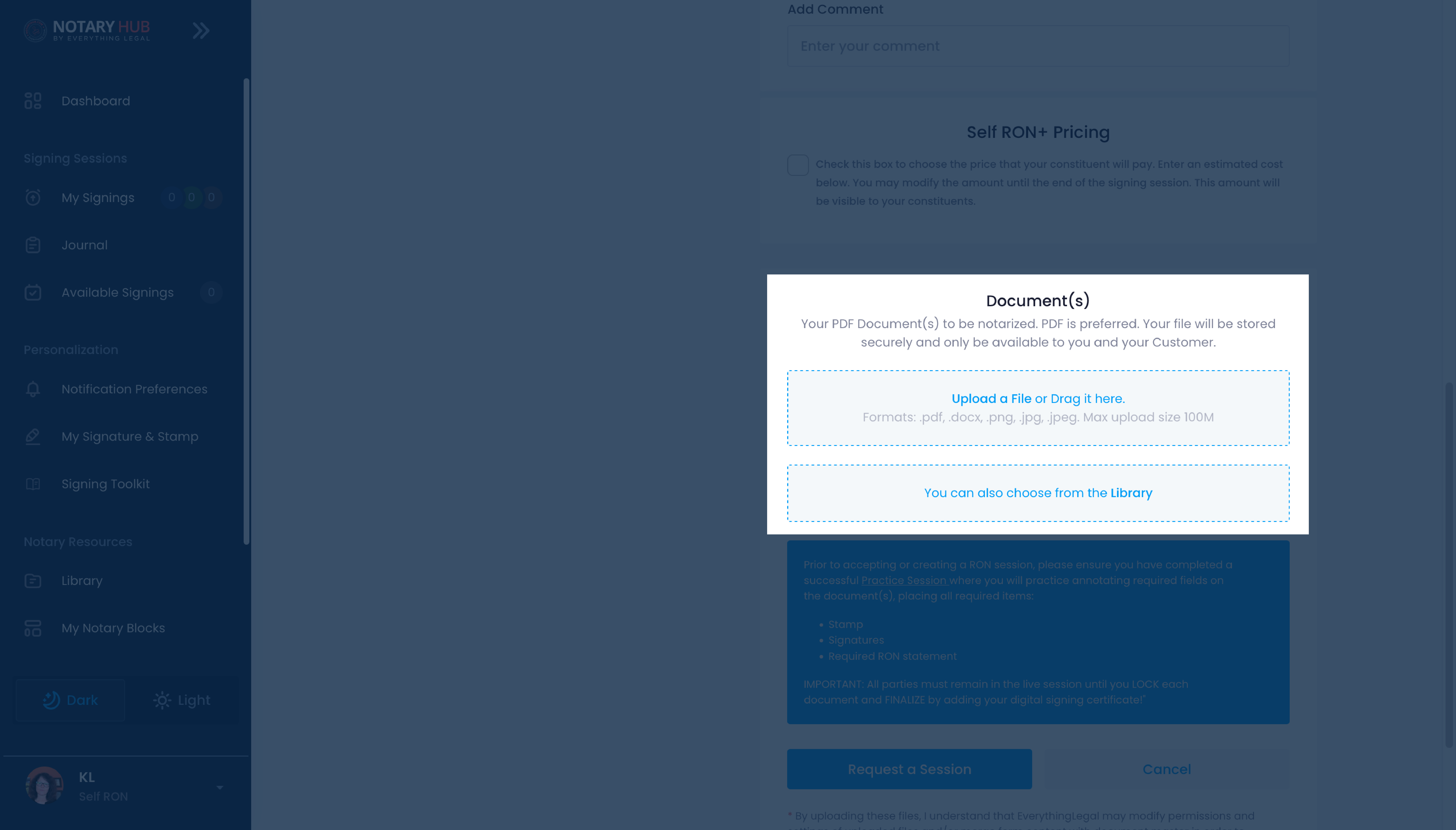 Upload Documents