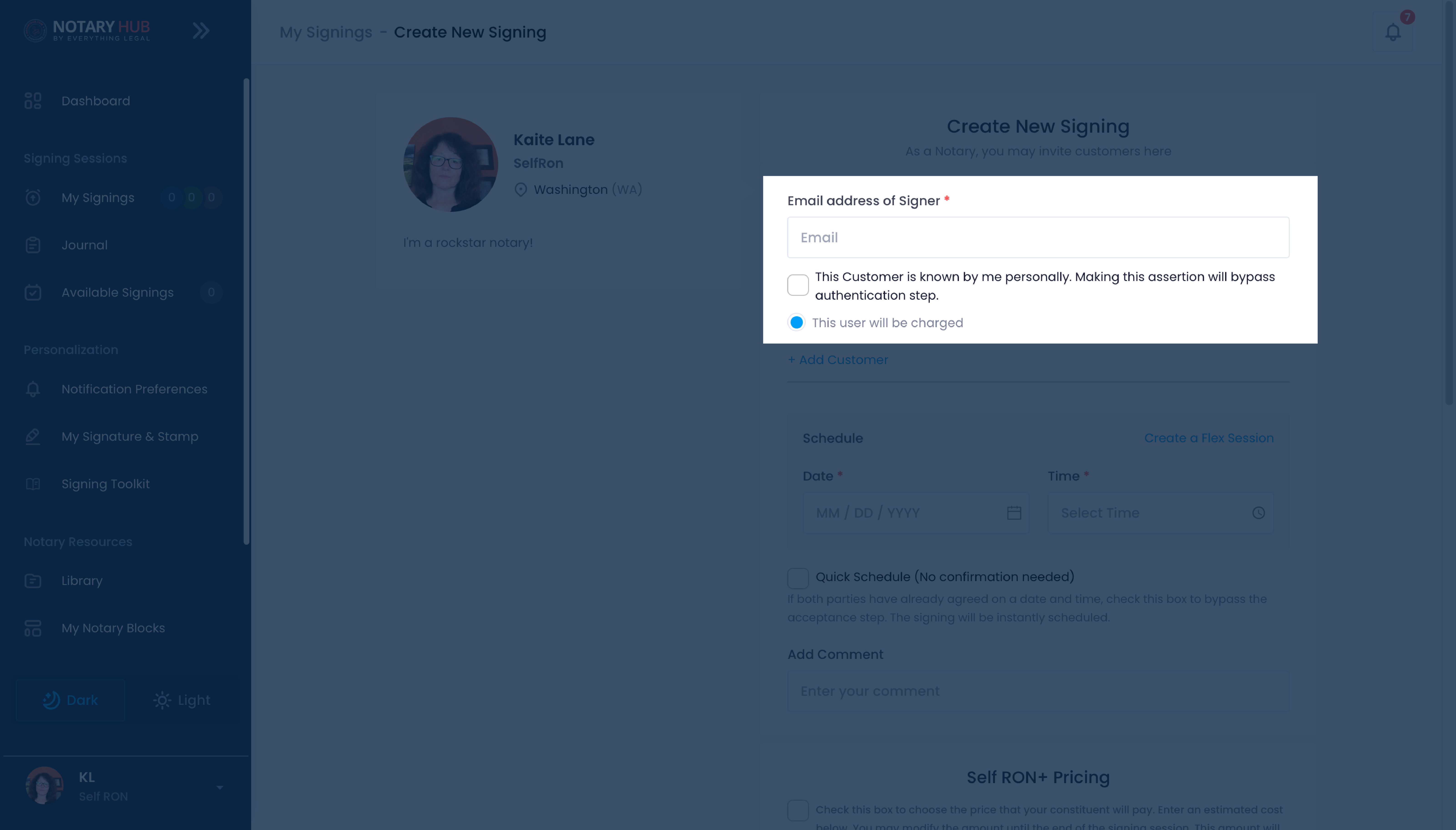 Add Signer Email