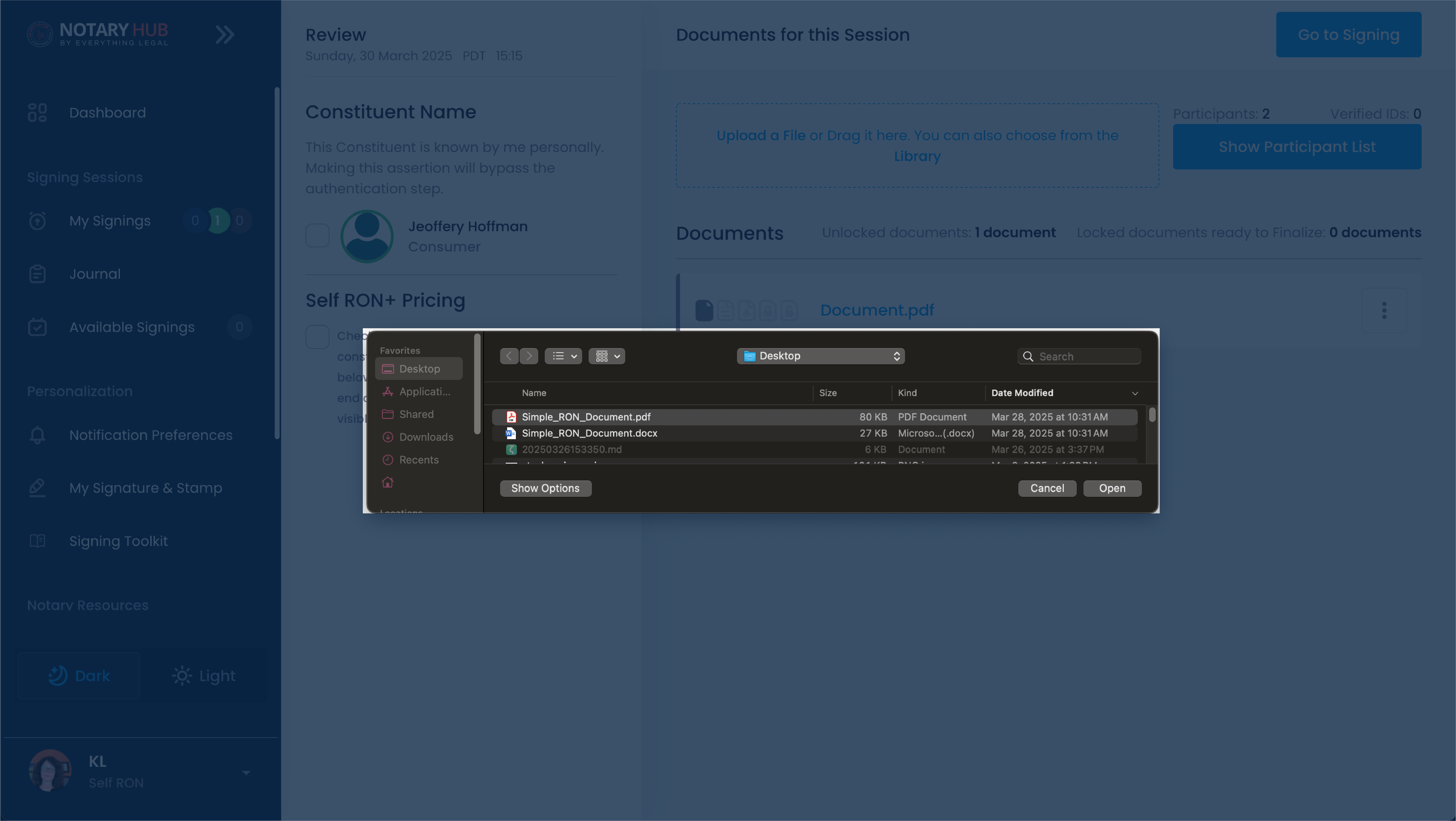 Upload a File