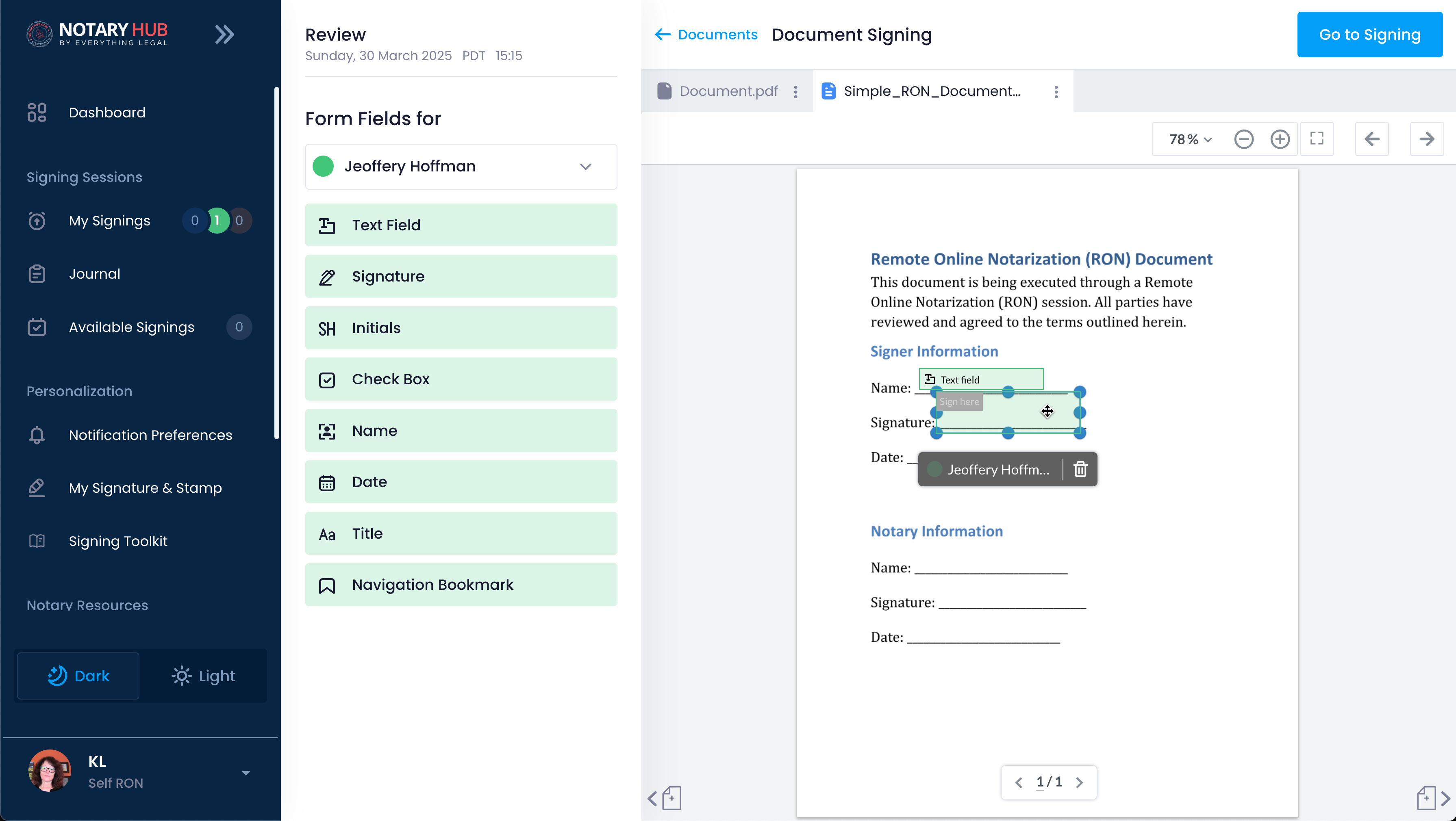 Edit Form Fields
