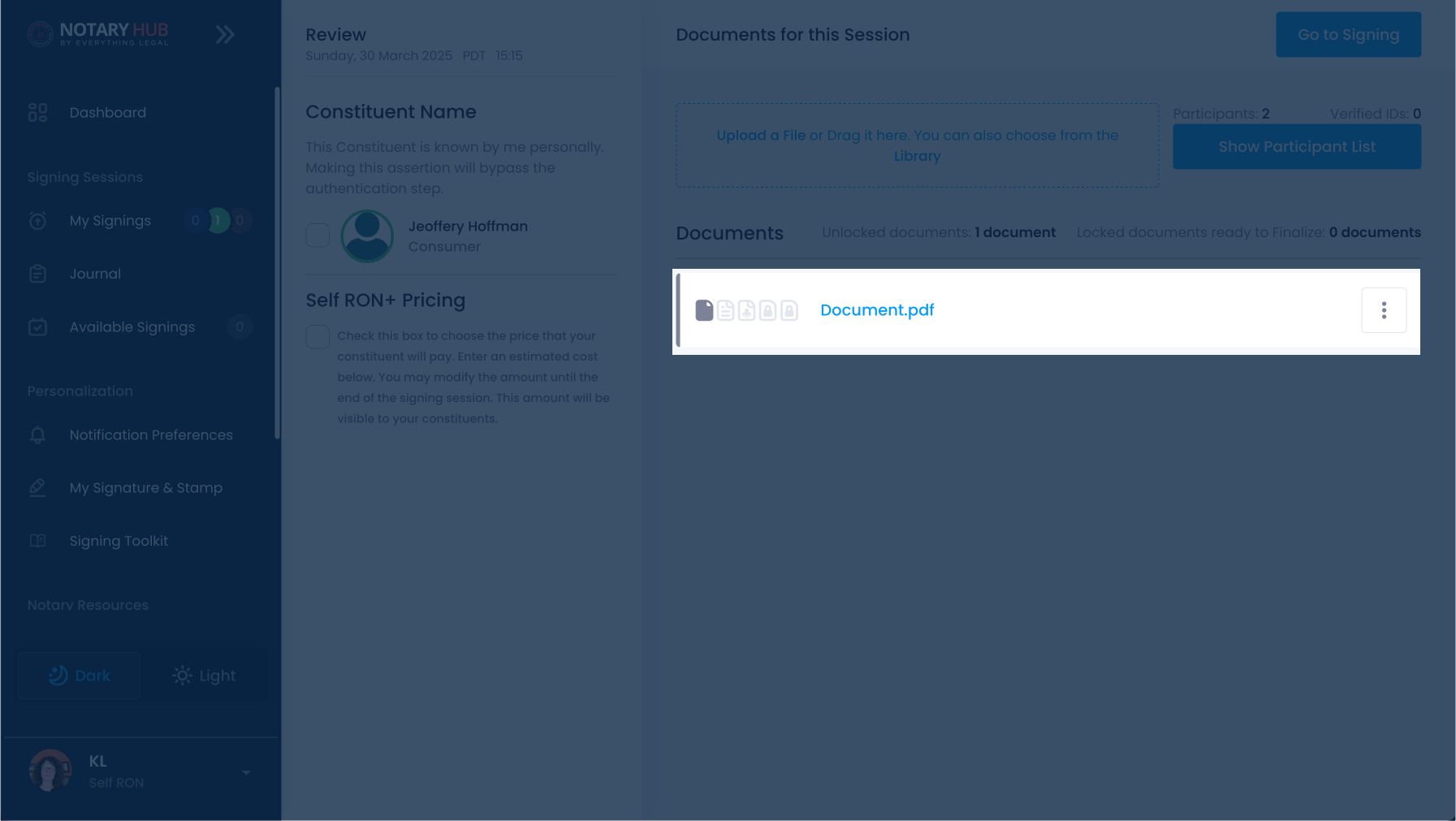 Select Document