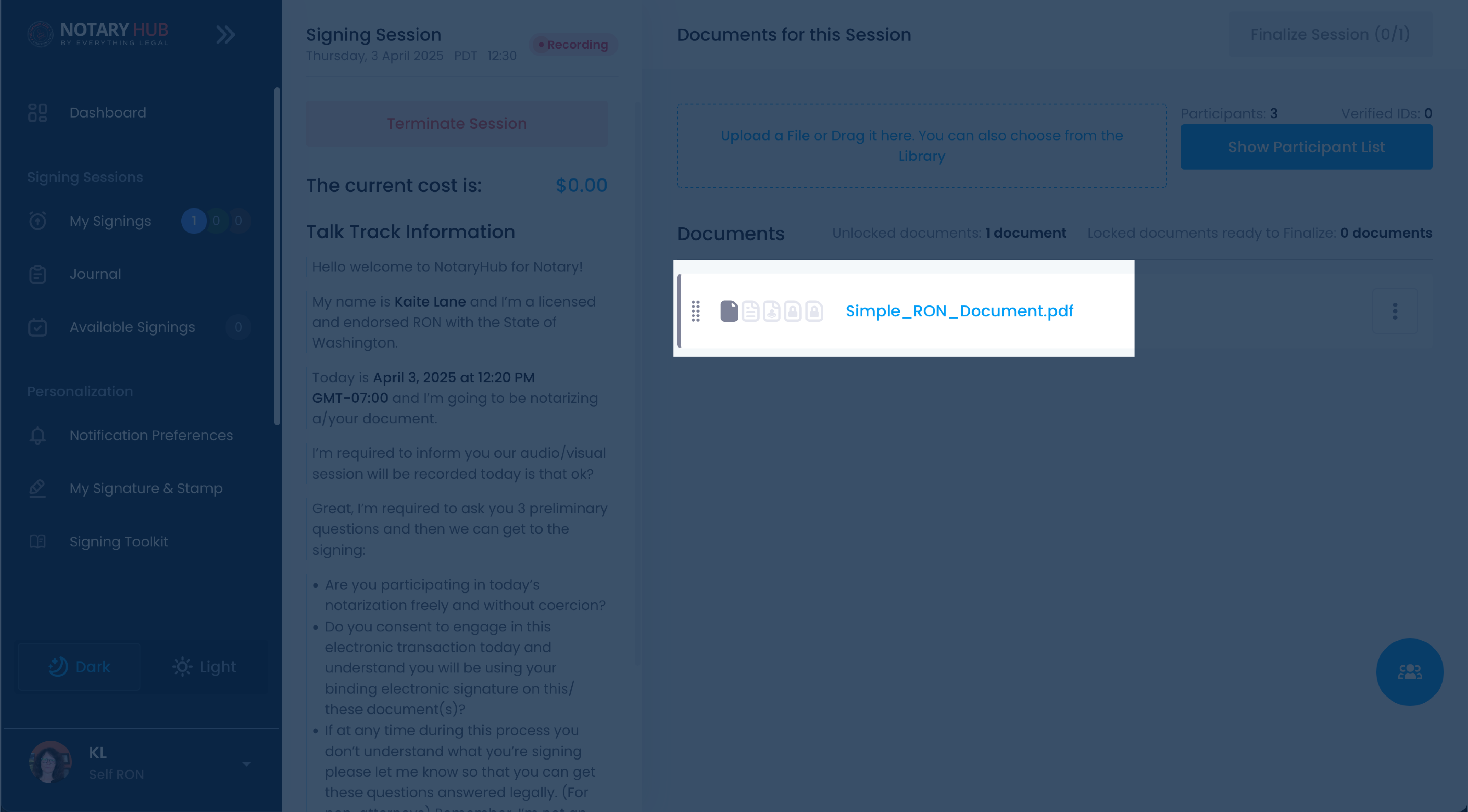 Select Document