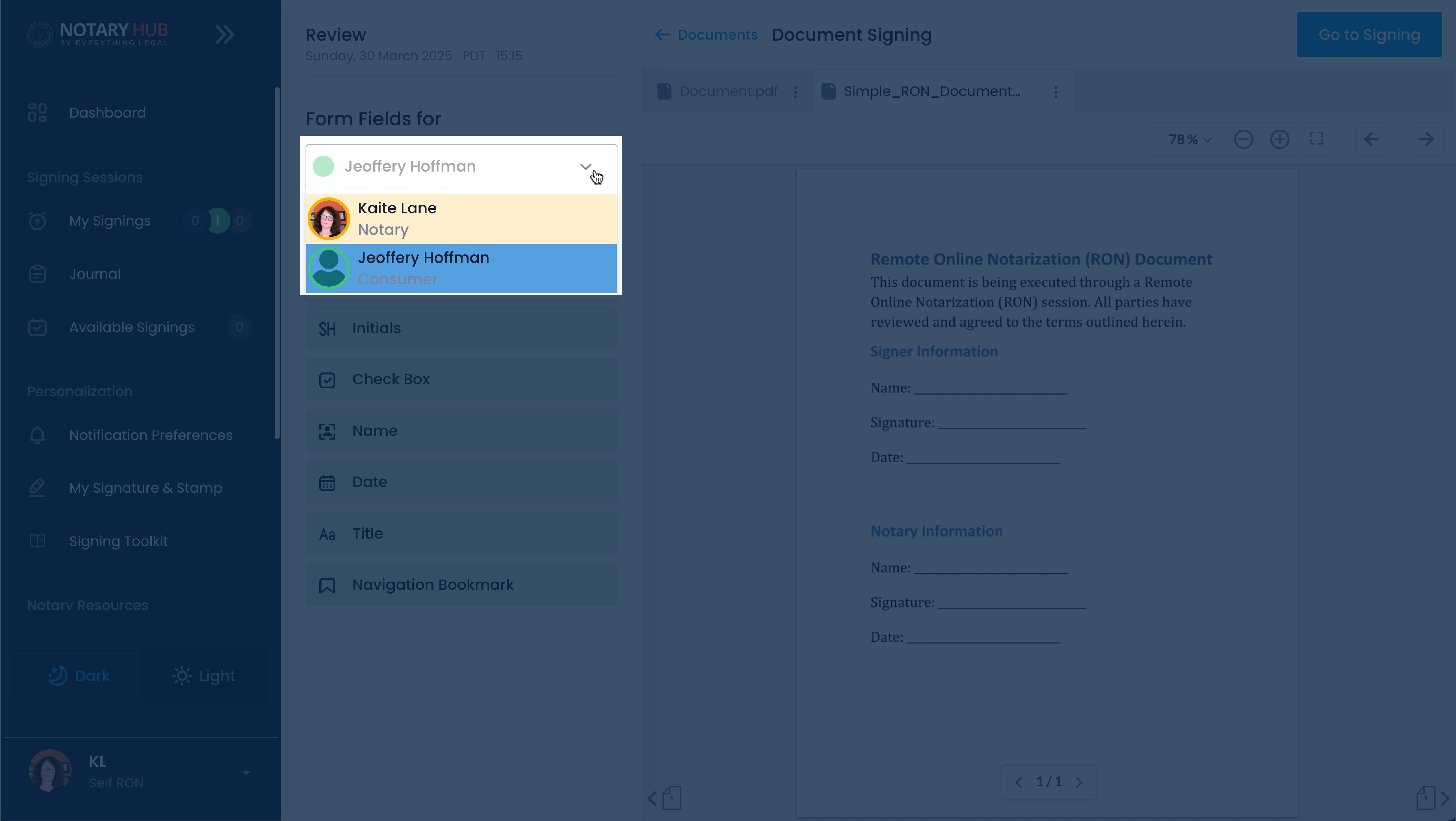 Assign Form Fields