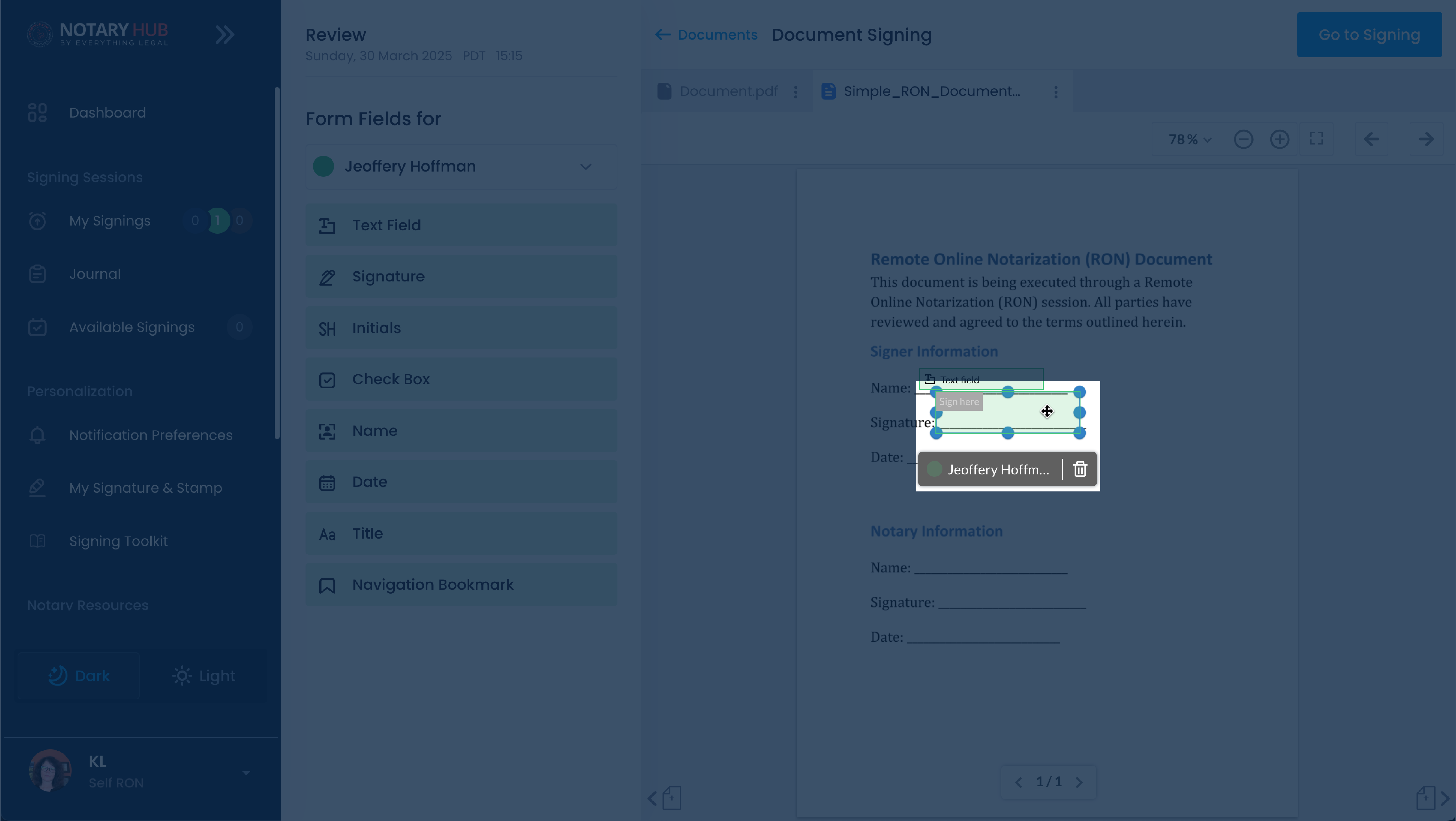 Edit Form Fields
