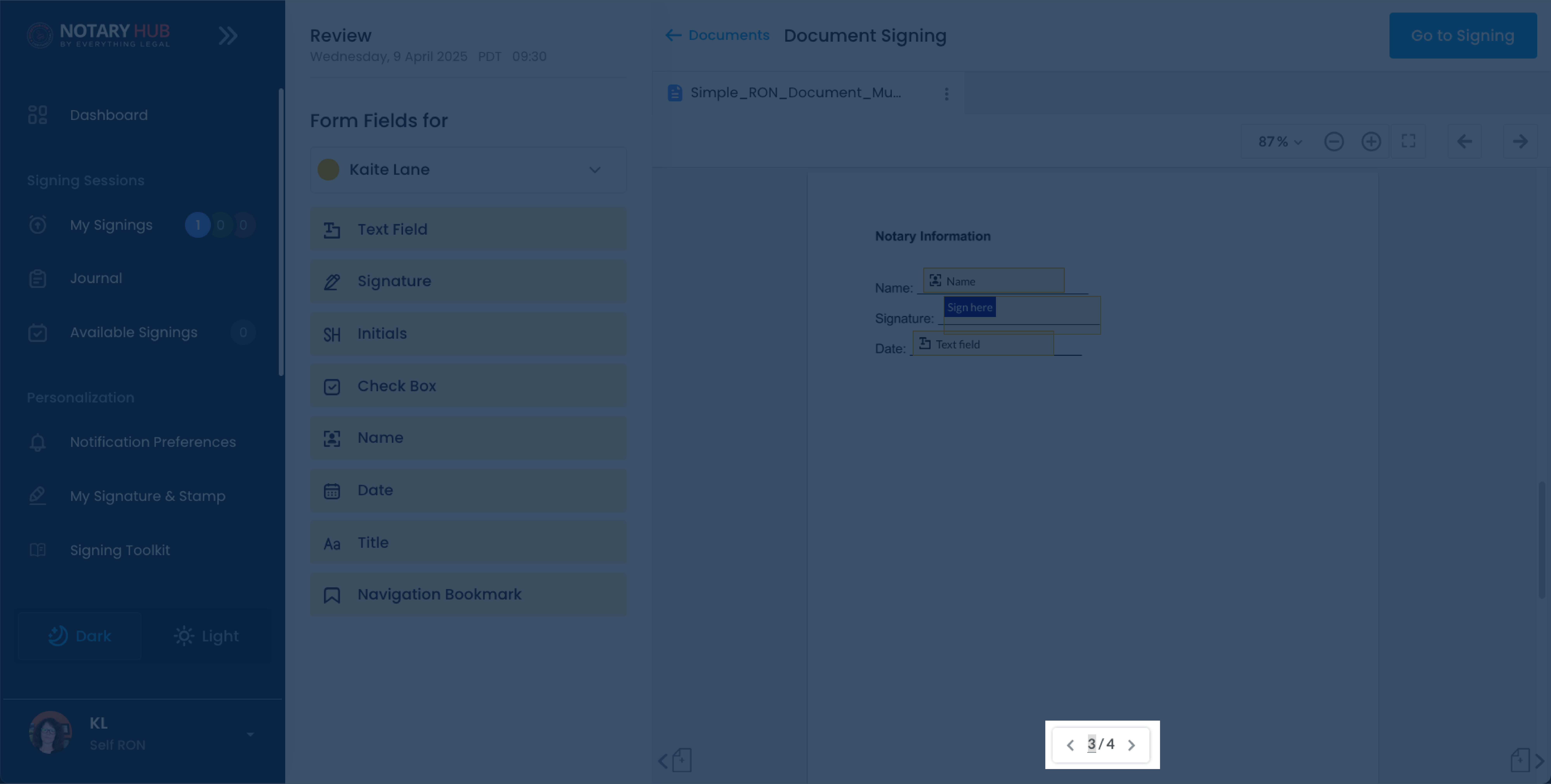 Document Navigation