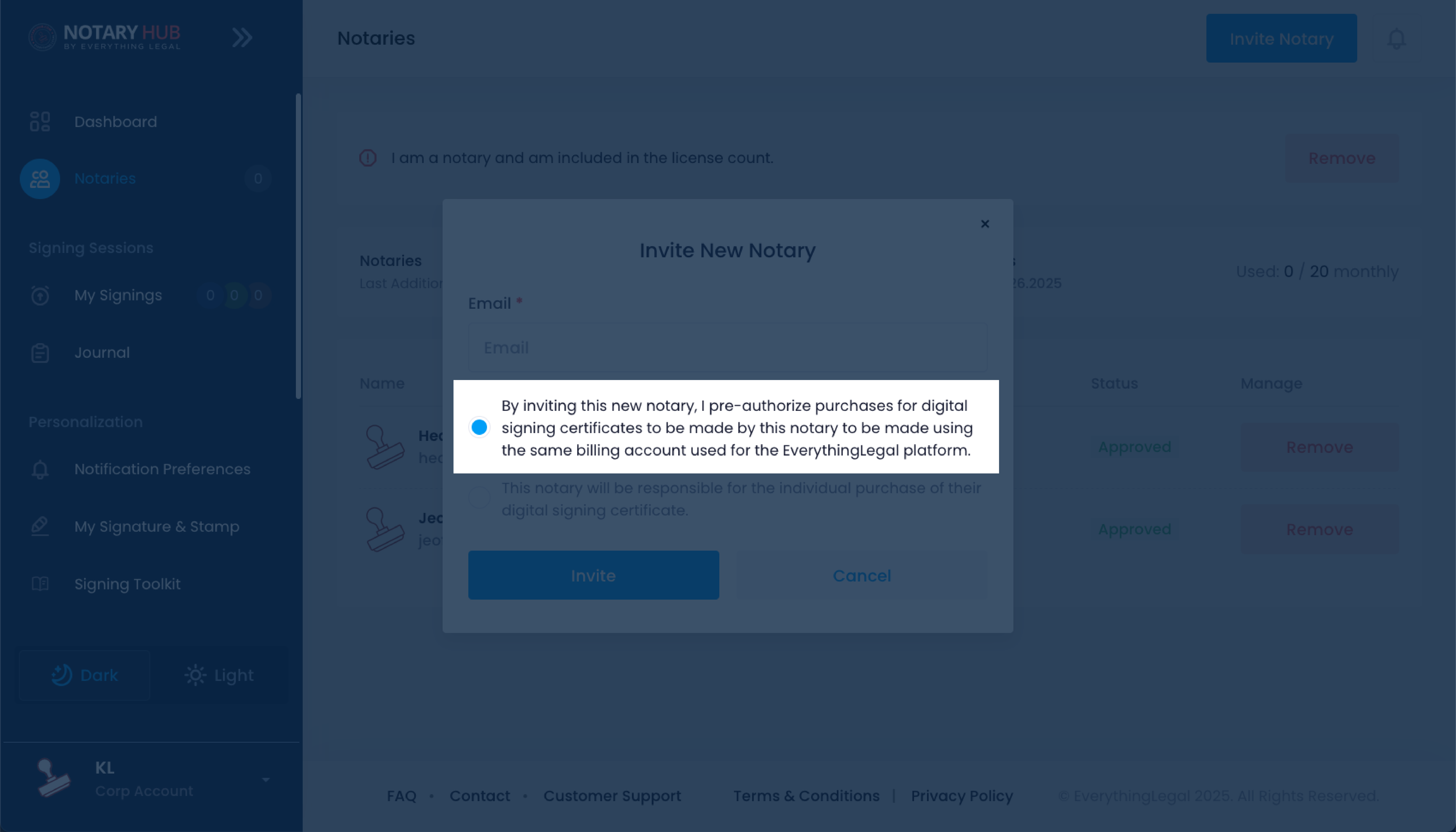 Purchase Certificate