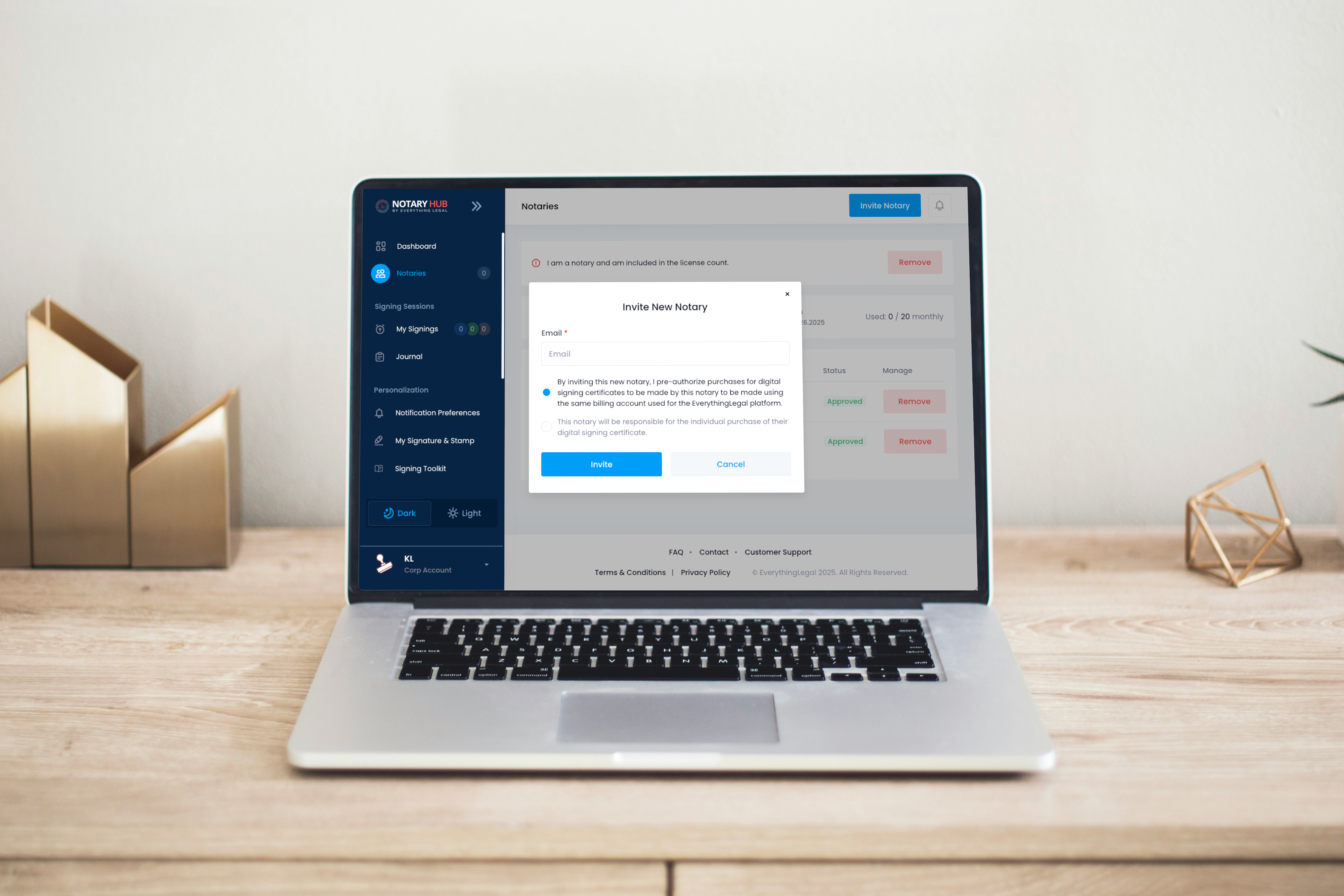 X.509 Certificate Purchase for Notaries