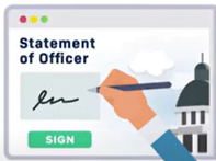 Statement of Officer
