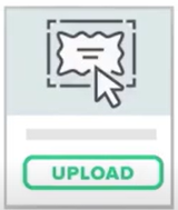 Example of digital seal upload screen